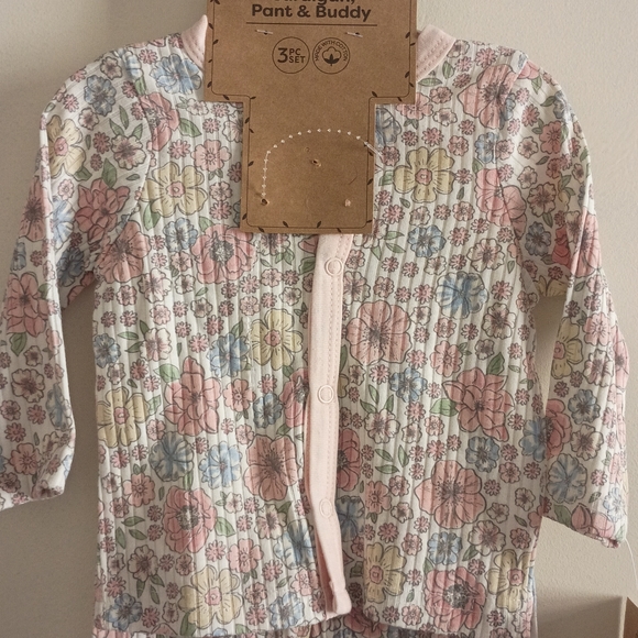 Floral Kids Pajamas - Picture 2 of 4